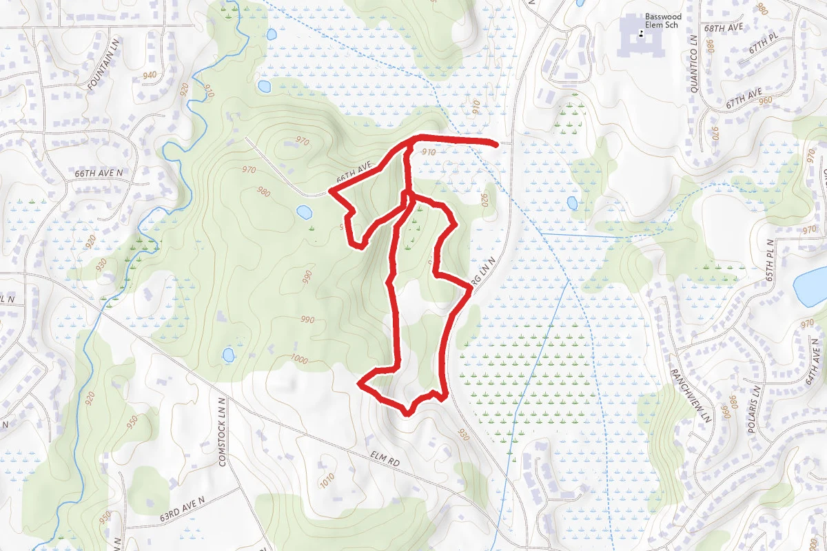 Svikak Family Forest Preserve Long Loop