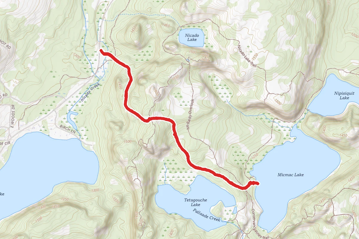 Mic Mac Lake Trail