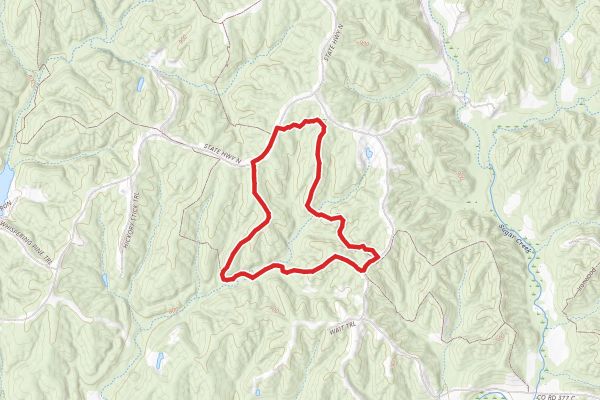 Sugar Creek Blue Trail