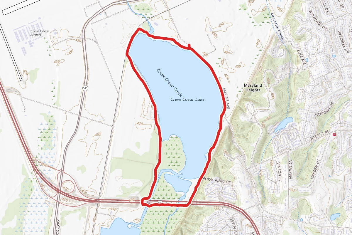 Creve Coeur Lakeview Loop Trail
