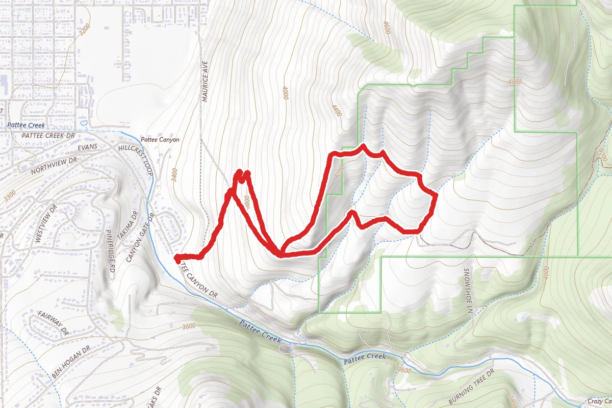 Mount Sentinel South Side