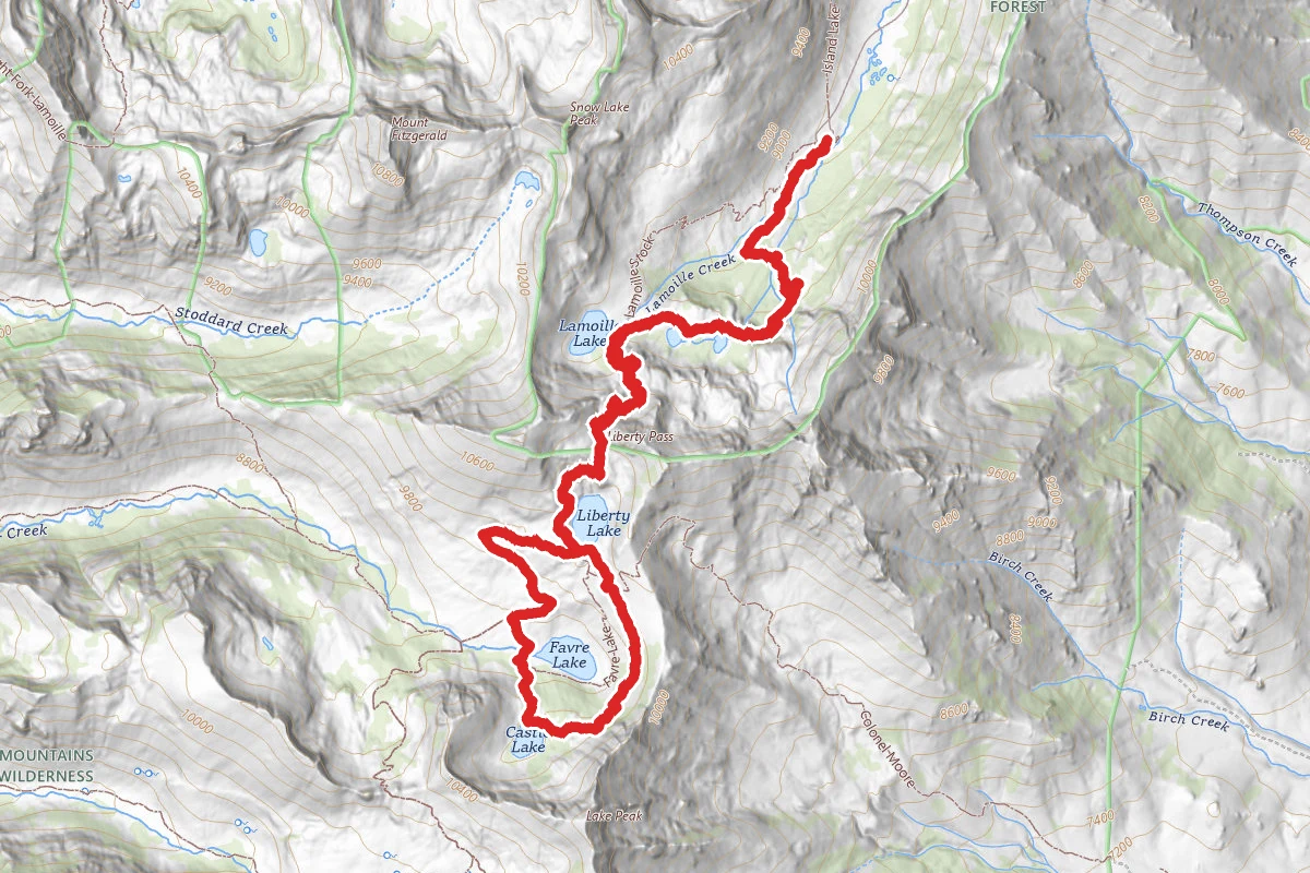 Castle Lake Loop
