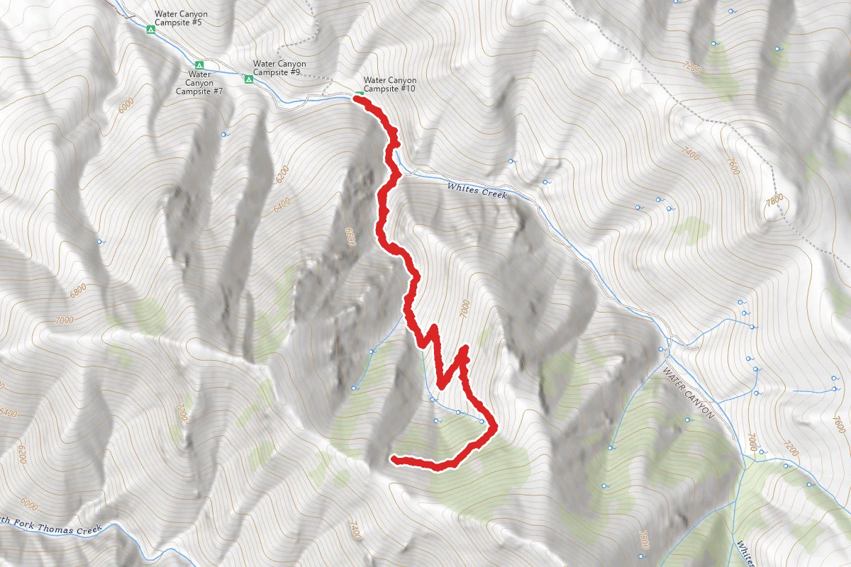 Water Canyon Mine Trail