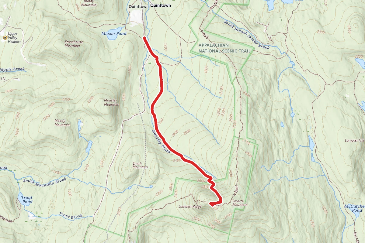 Smarts Mountain via Daniel Doan Trail