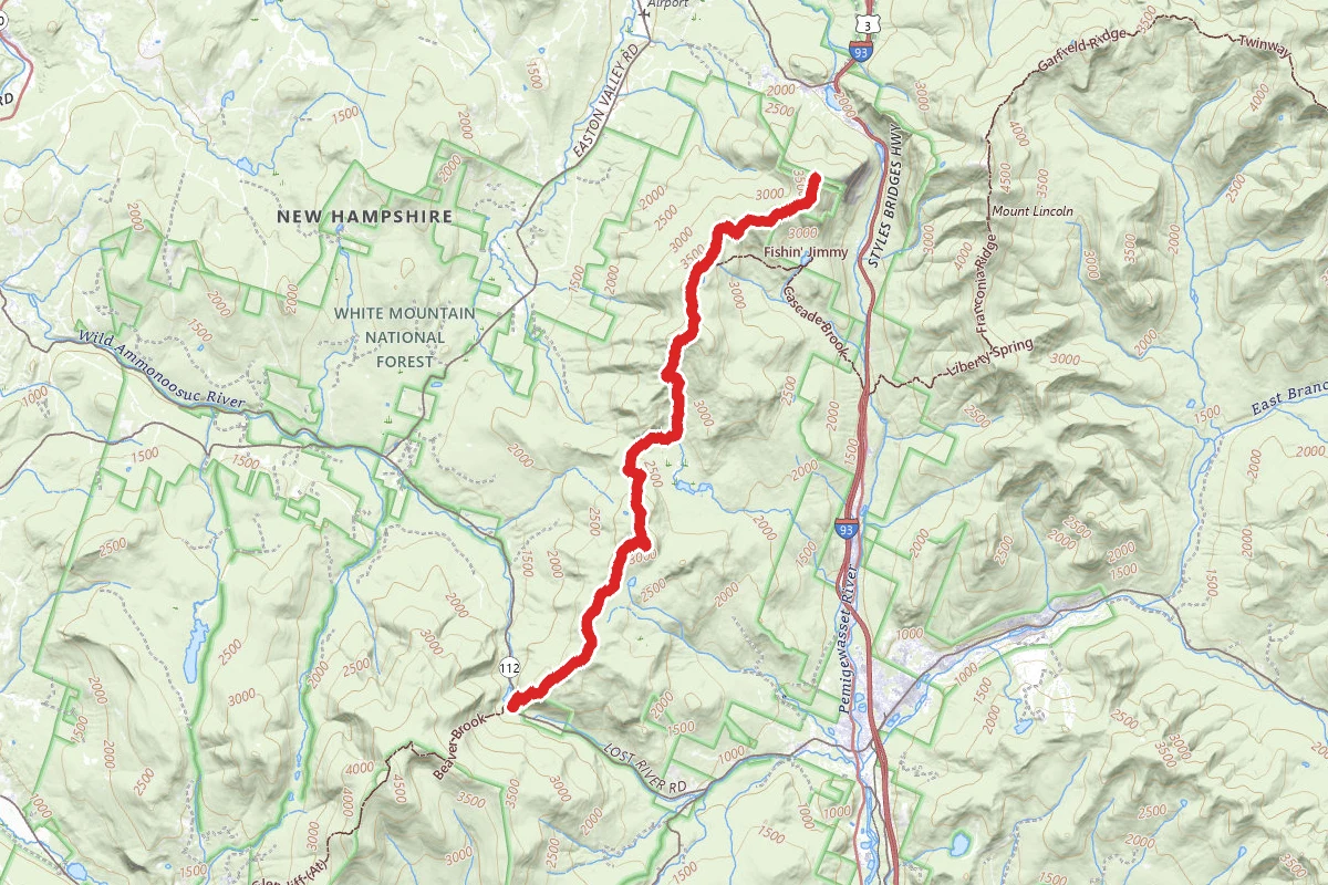 Mount Wolf and Kinsman Ridge via Appalachian Trail