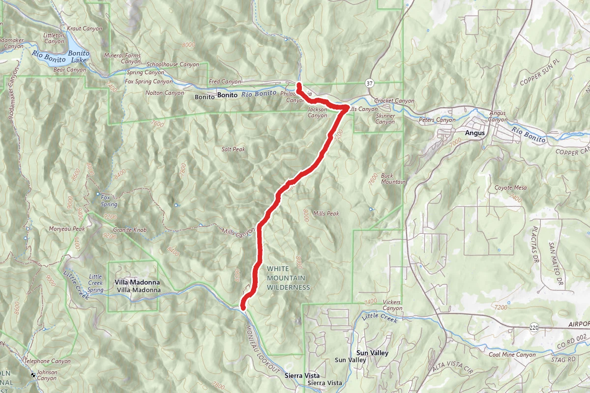 Dry Mills Trail