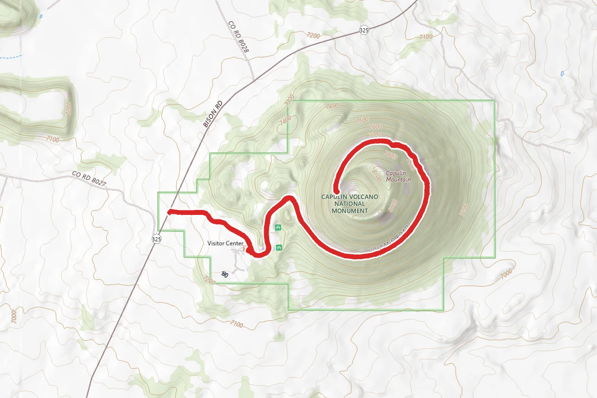 Capulin Monument Drive