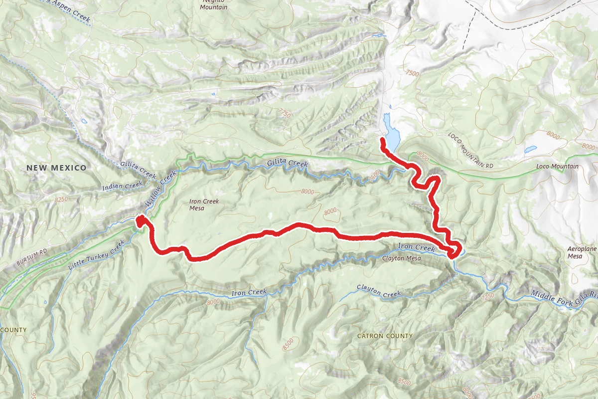 Snow Lake via Iron Creek Mesa Trail