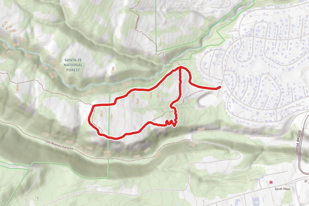 Quemazon Nature Trail Loop
