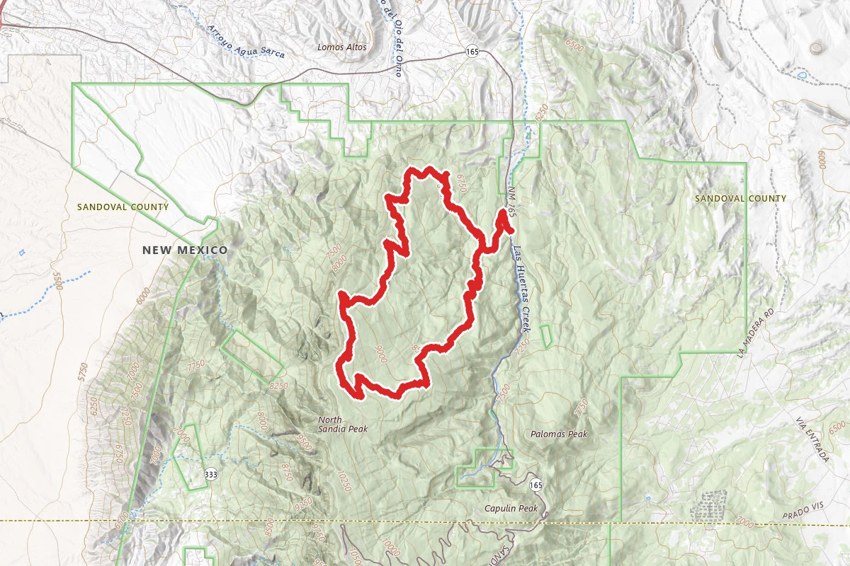 Osha Spring and North Crest Loop