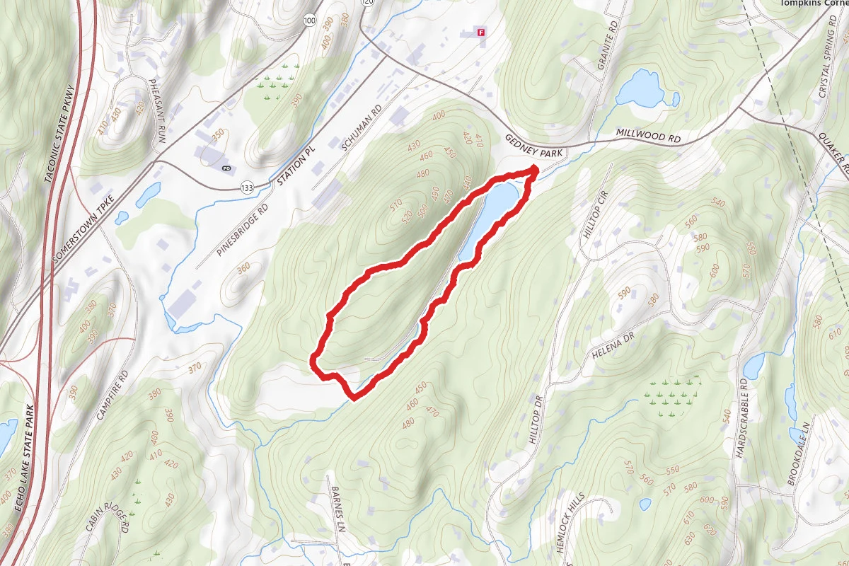 Gedney Park Red Trail Loop