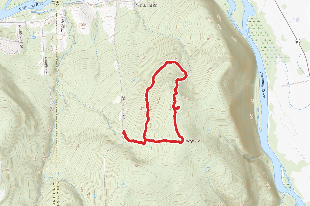 Steege Hill White Loop