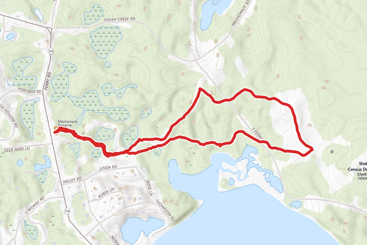 Mashomack Red and Joan C. Coles Trail