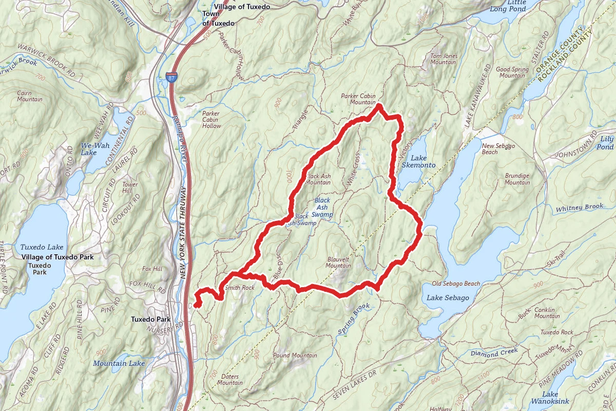 Ramapo Dunderberg and Triangle Trail Loop