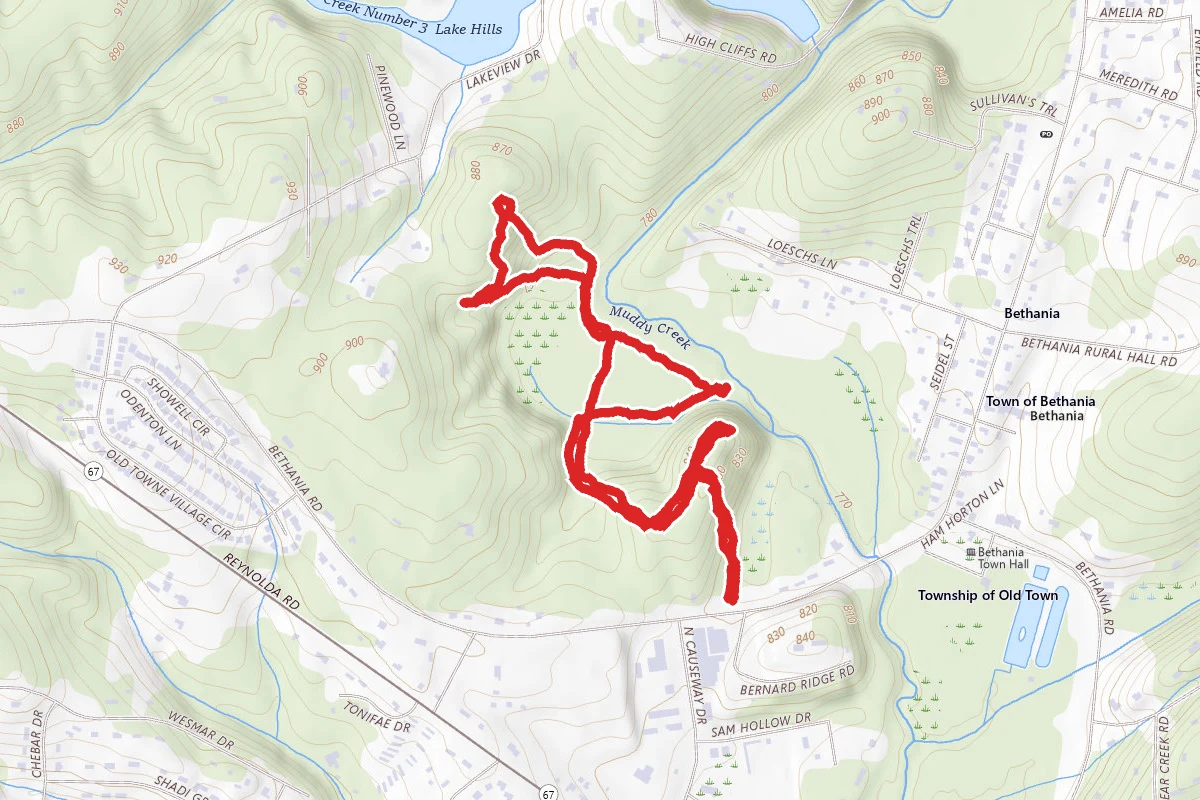 Reuter Survey Trail