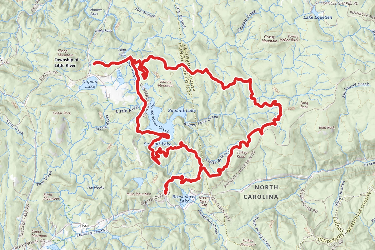 Dupont, Reasonover and Turkey Knob Loop