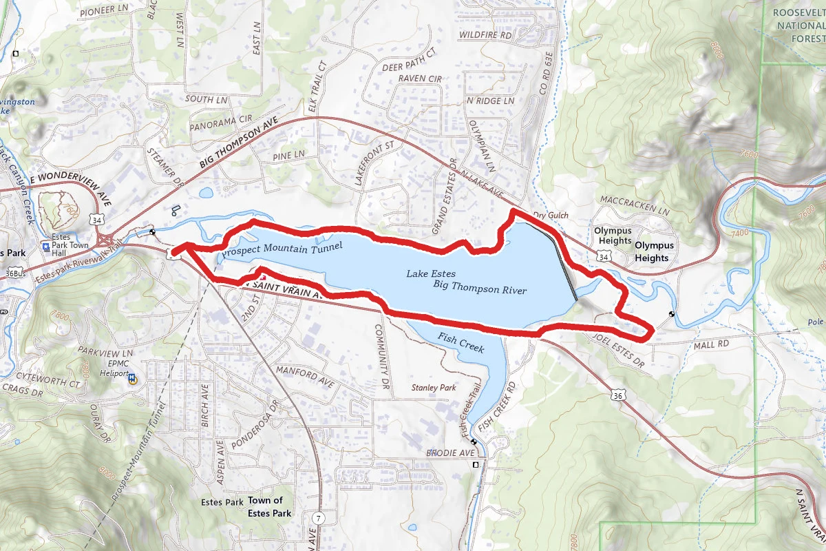 Lake Estes Trail