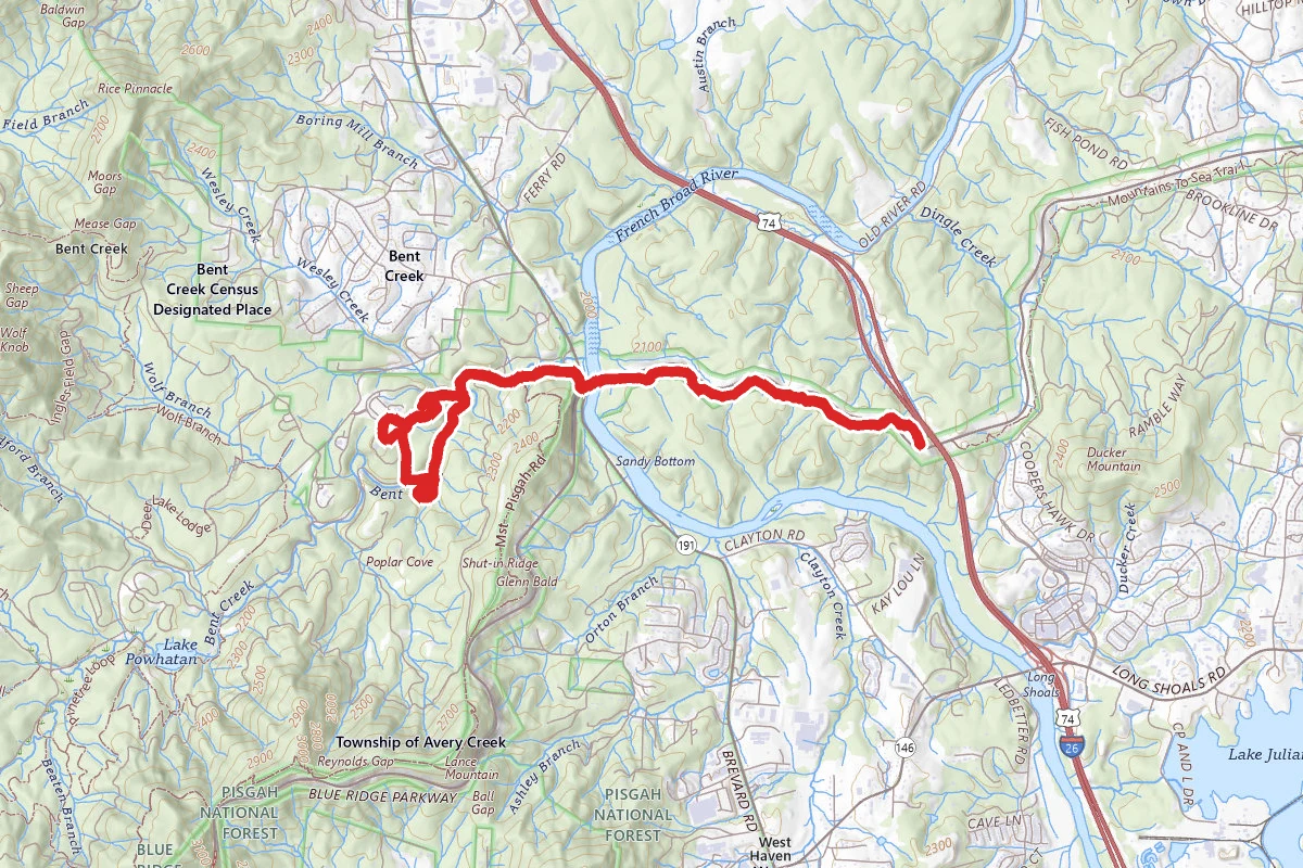 I-26 to Arboretum