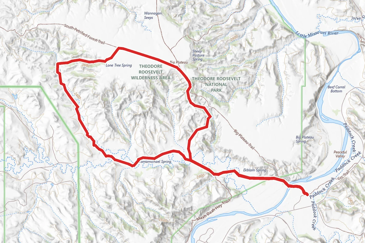 Lone Tree Spring Trail