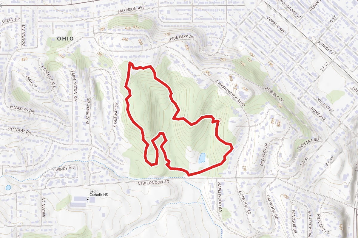 Miami Woods Park Loop