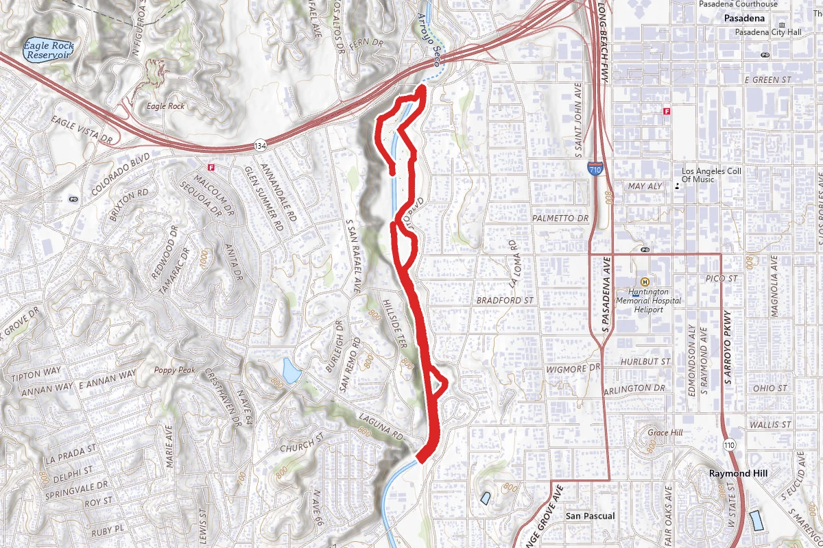 Lower Arroyo Seco Trail
