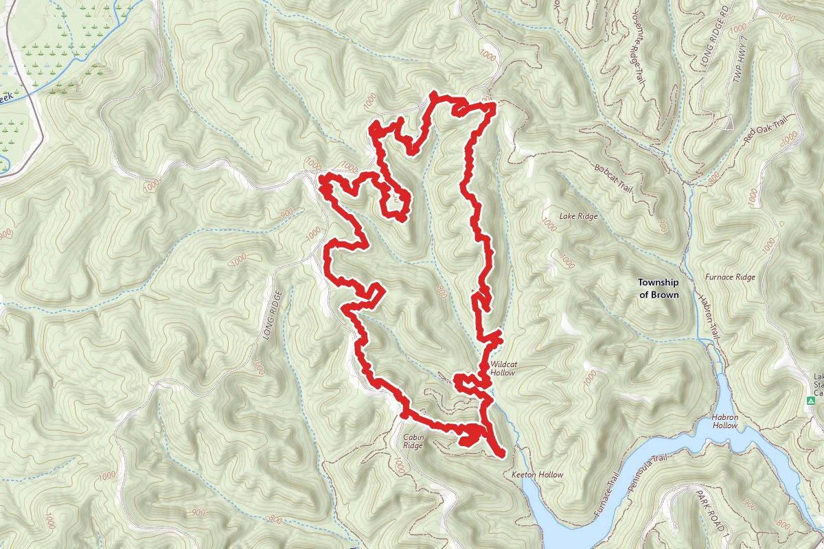 Copperhead Trail and Wildcat Trail Loop