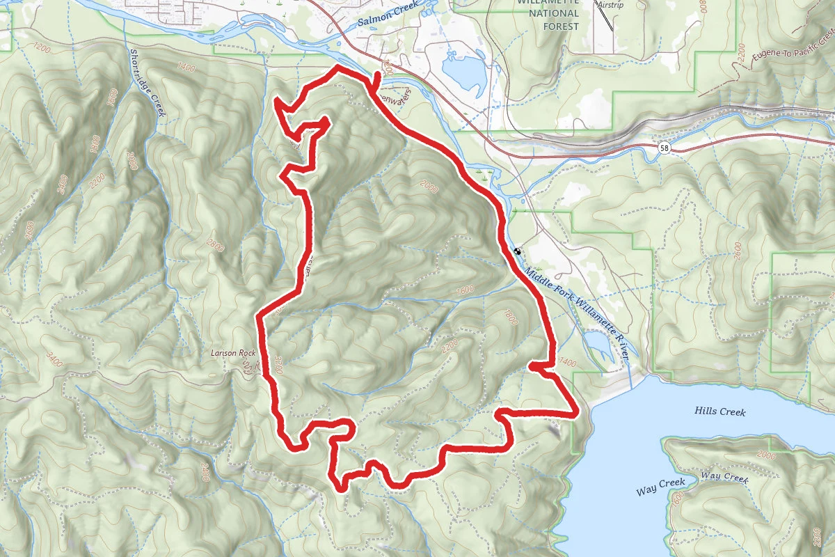 Larison Rock Loop Trail