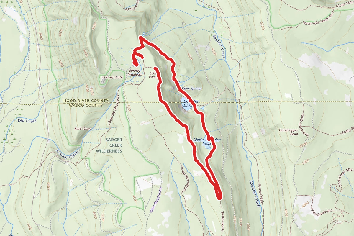 Little Boulder Way Trail