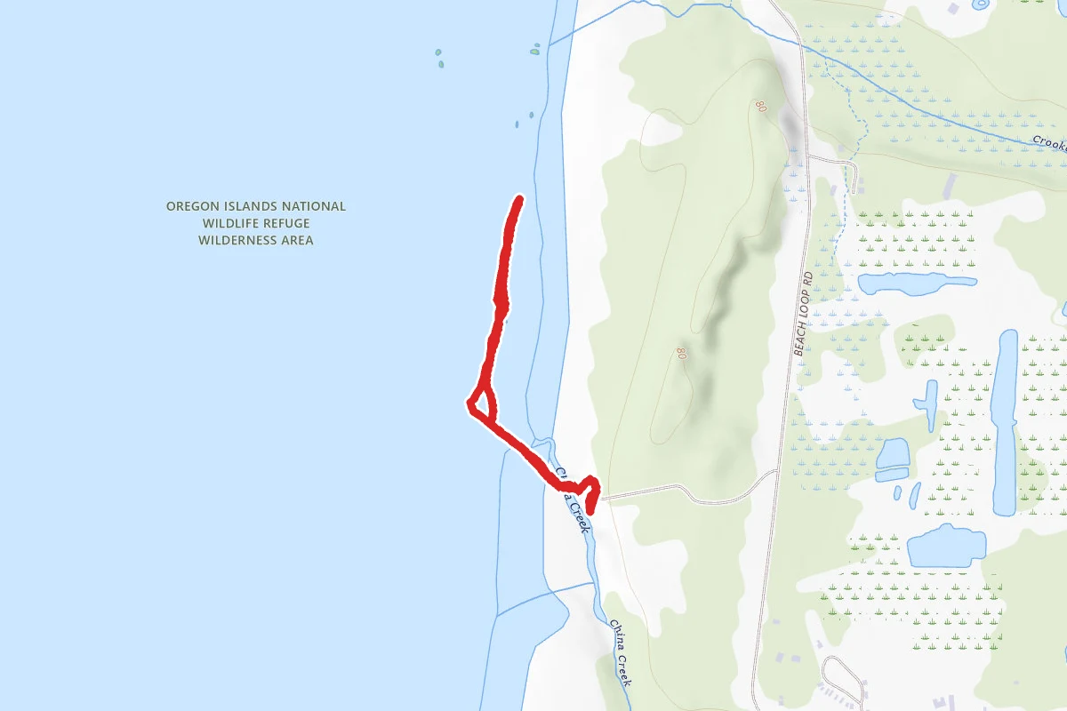China Creek Beach Trail