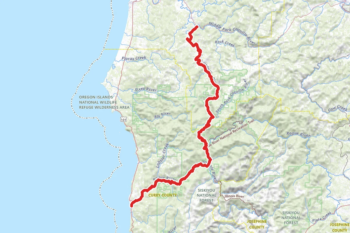 Rogue-Coquille Scenic Byway