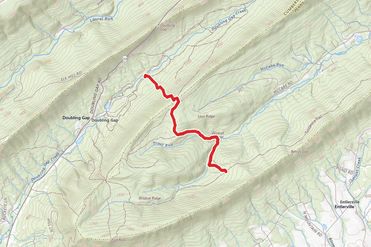 Cider Path and Warner Trail