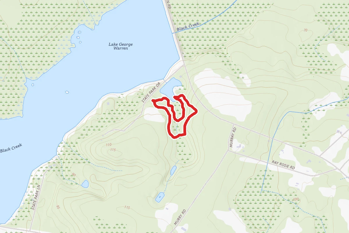 Lake Warren State Park Interpretive Trail