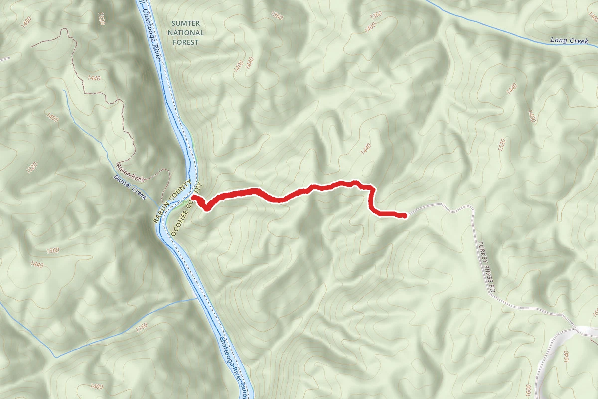Ravens Cliff Trail