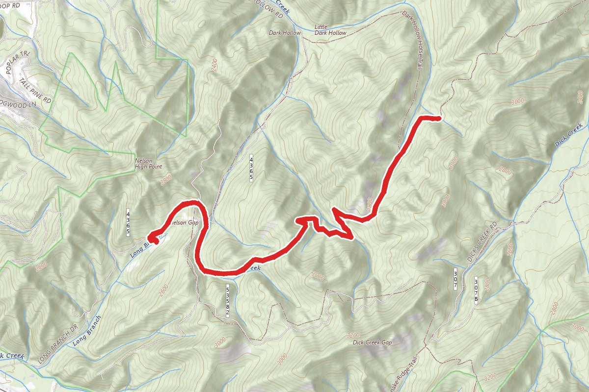 Little Dark Hollow Trail
