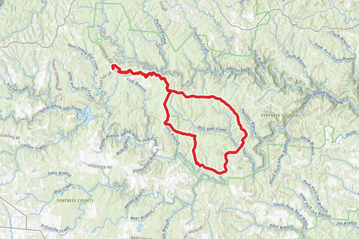 Old Tar Kiln Trail Loop