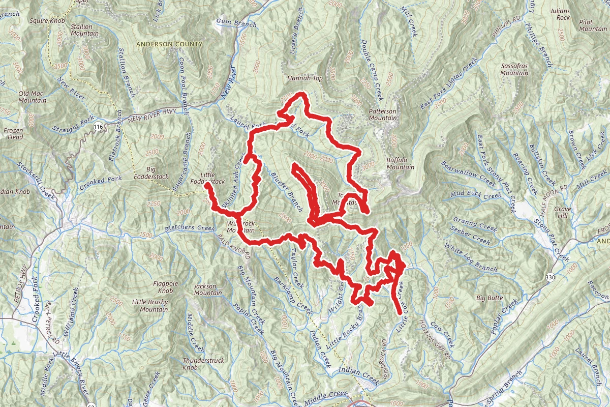 Windrock OHV Trail
