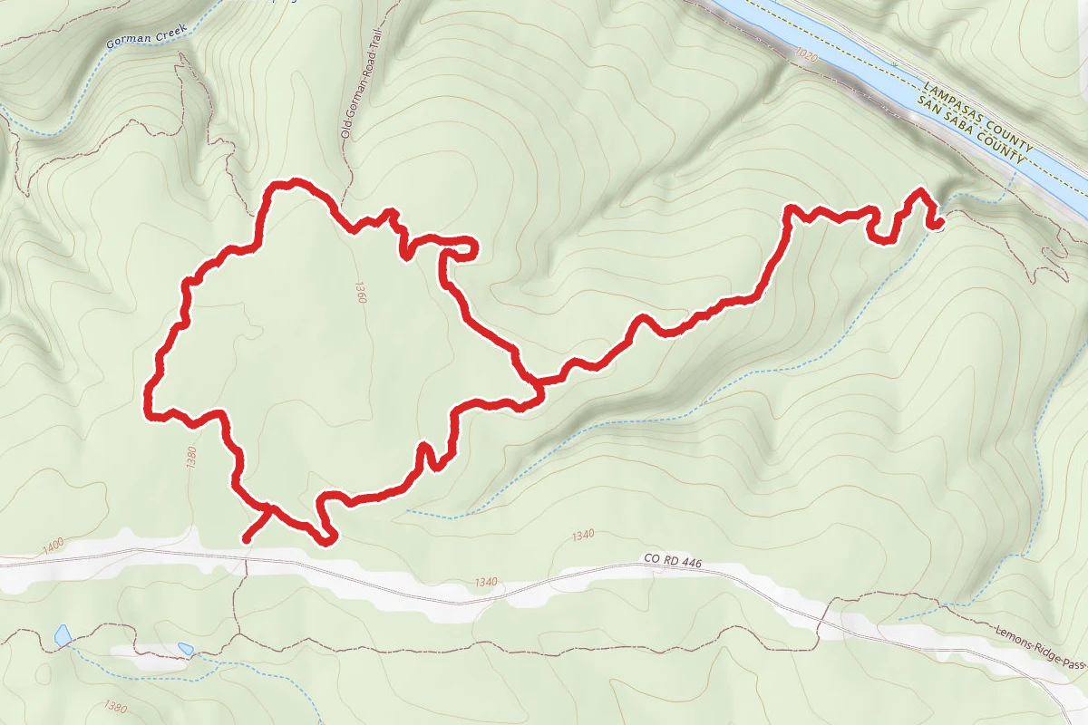 Dogleg Canyon and Cedar Chopper Loop