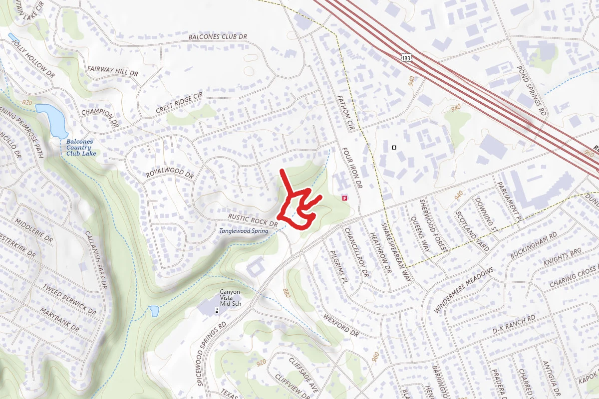 Tanglewood Park Loop