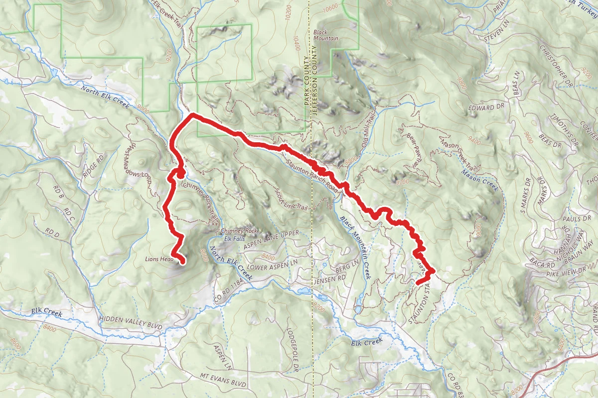 Lion's Head via Lion's Back Trail