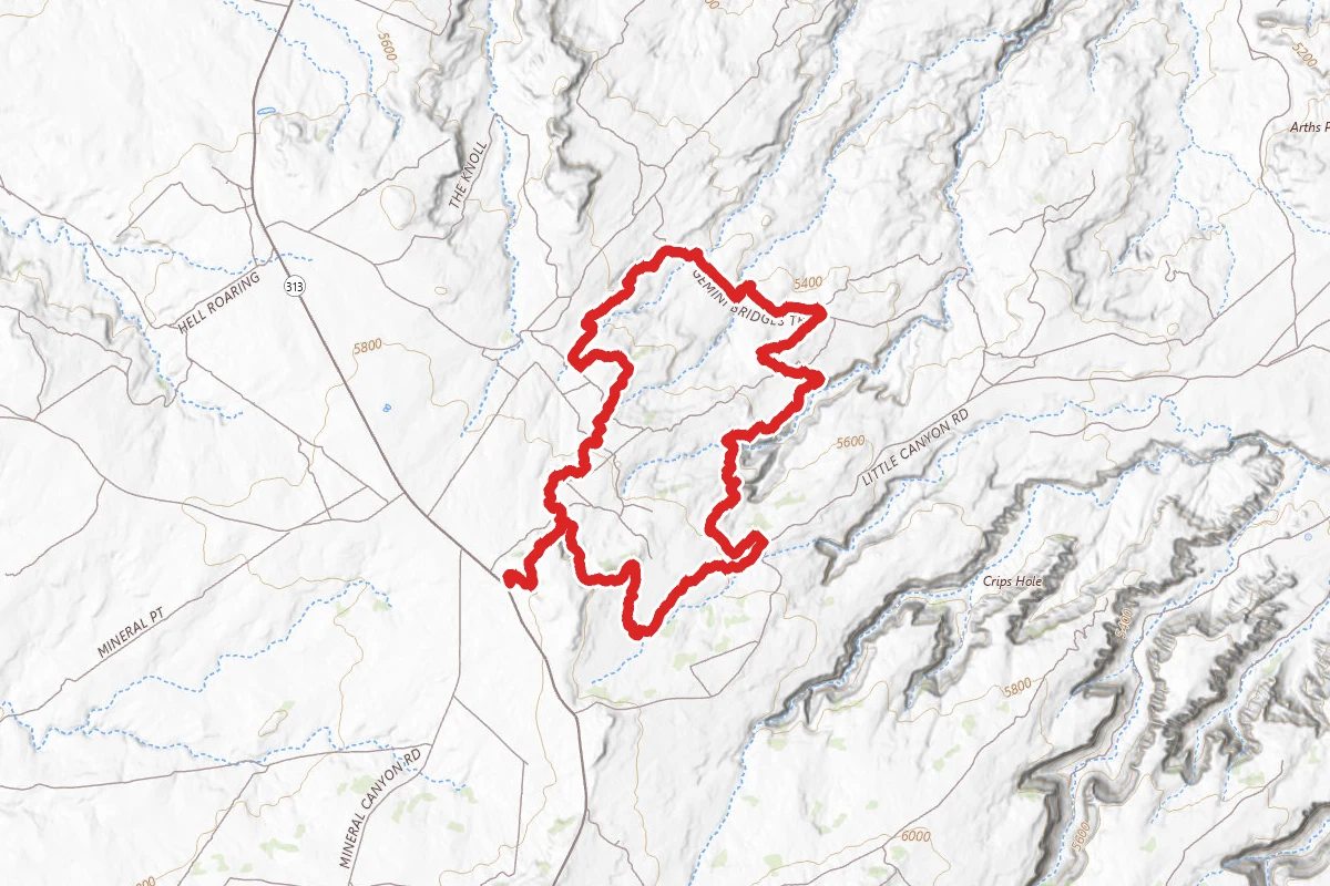 Chisholm Horsethief Loop Trail