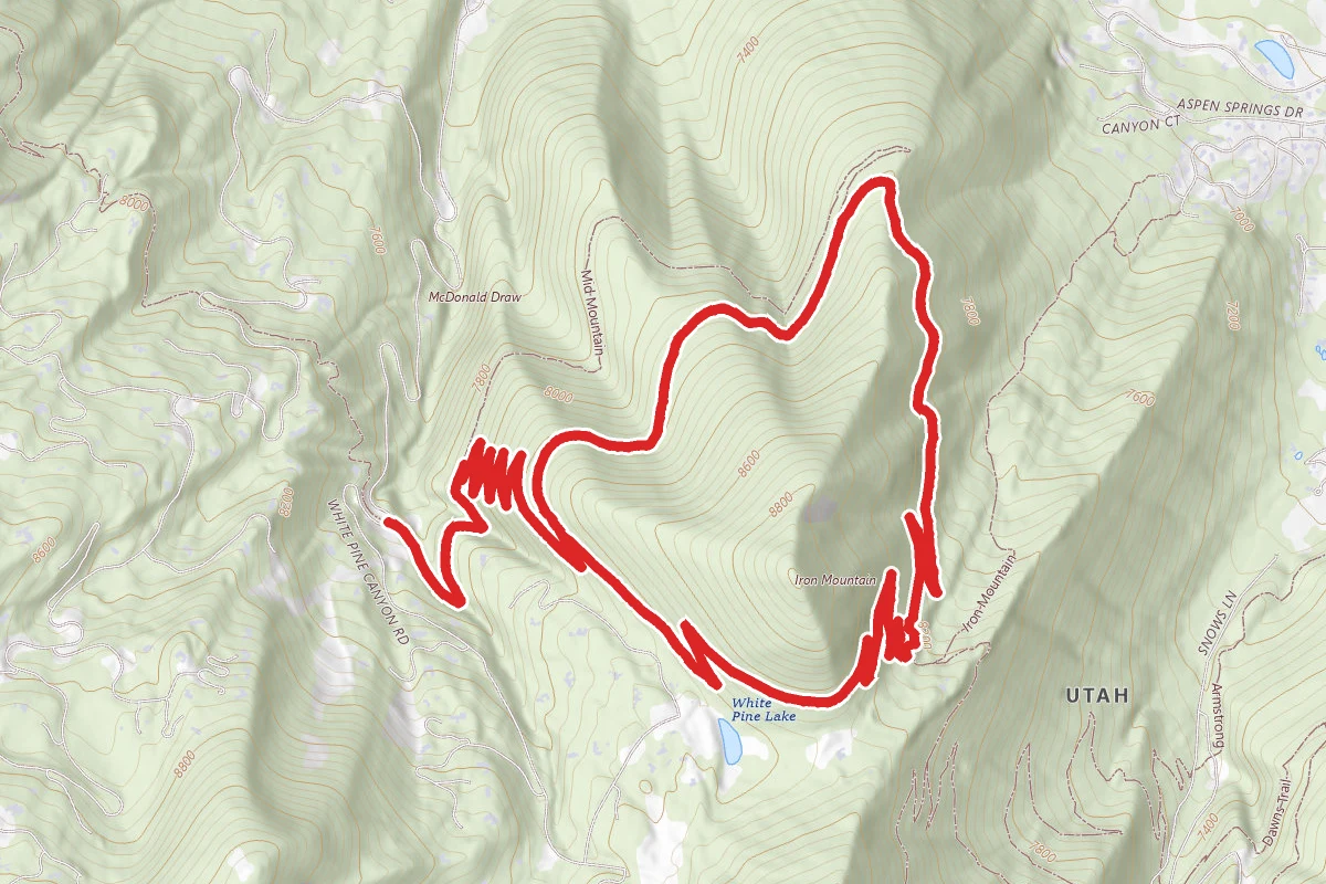 Gold Finger, Iron Man, Mid Mountain Loop