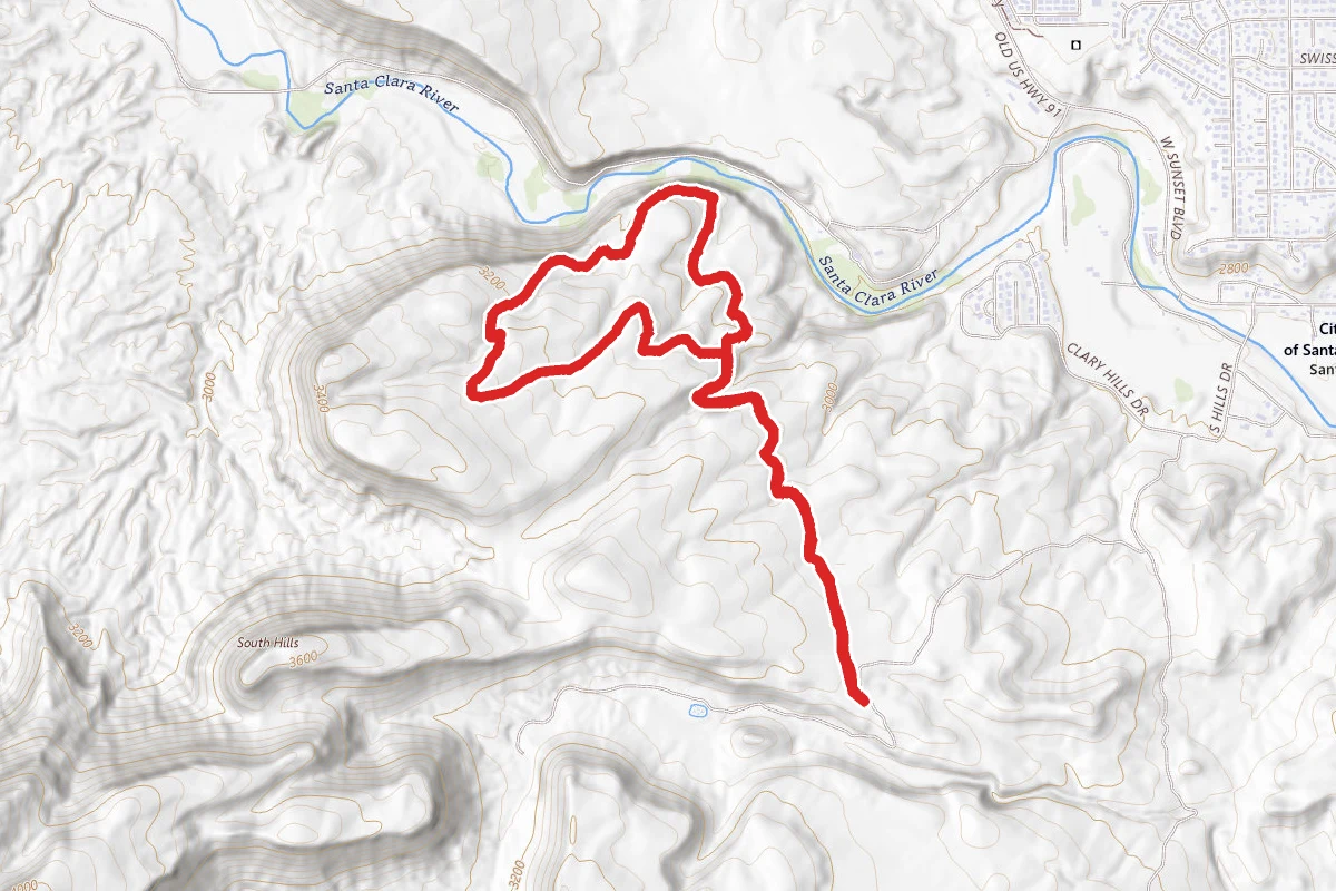 Black Brush Trail