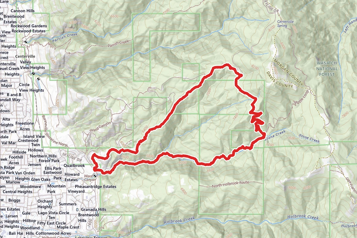 Ward Canyon Trail Loop