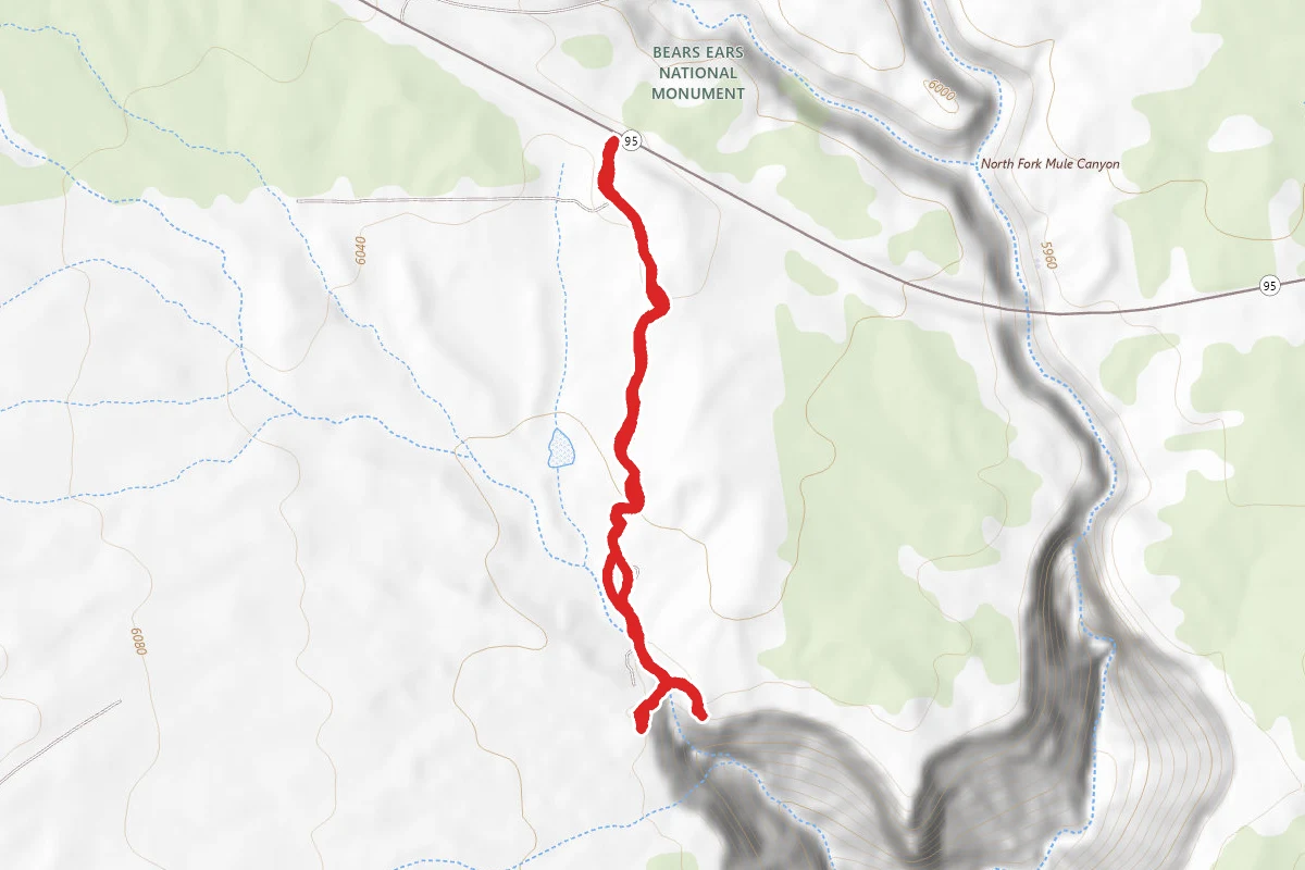 Mule and Cave Tower Trail