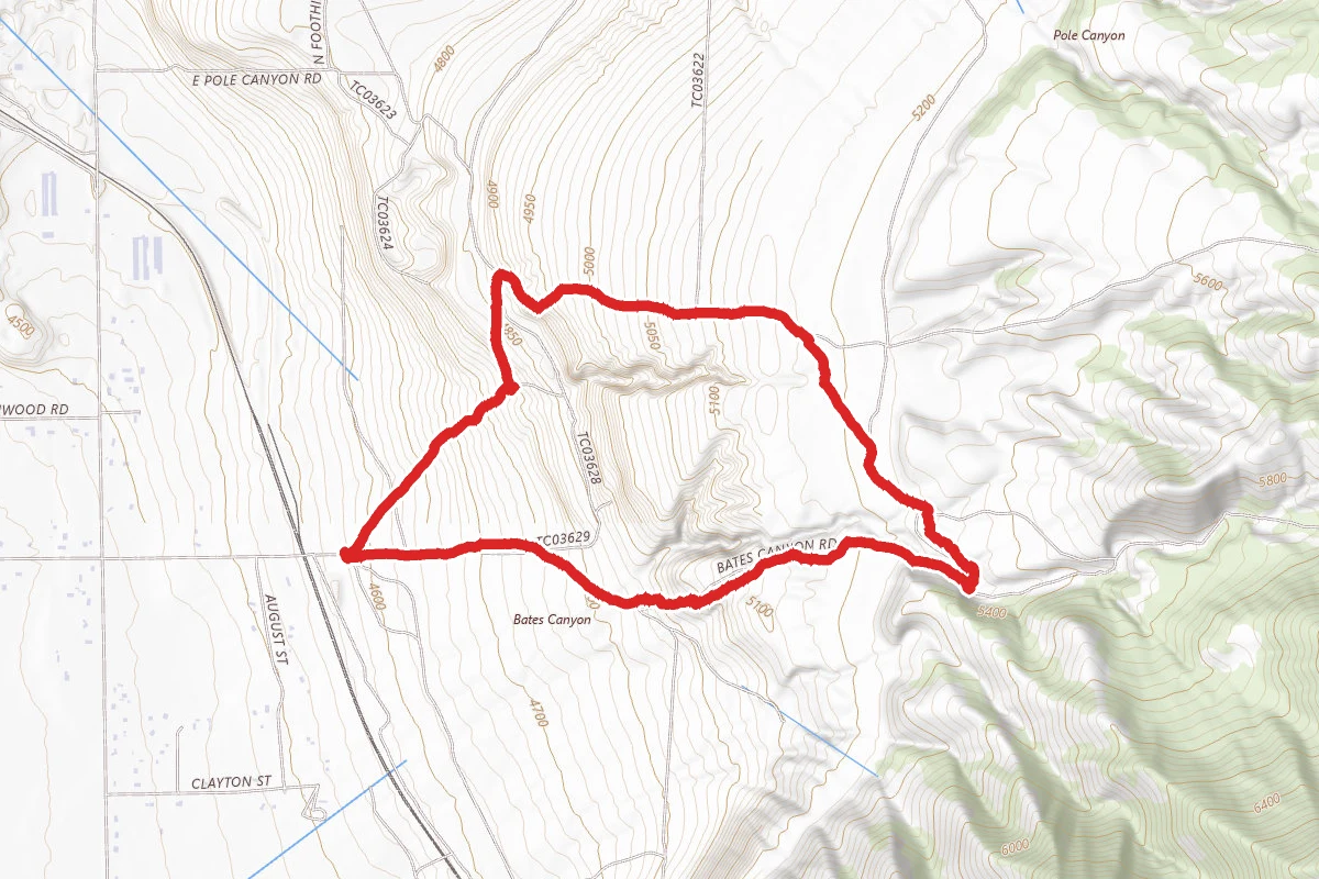 Bates Foothills Loop