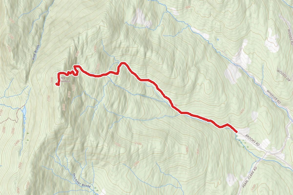 Scrag Mountain via Brooks Road