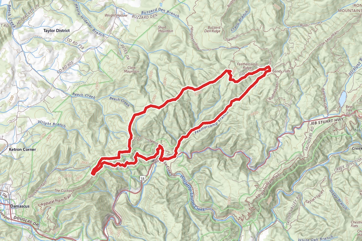 Feathercamp Ridge Trail