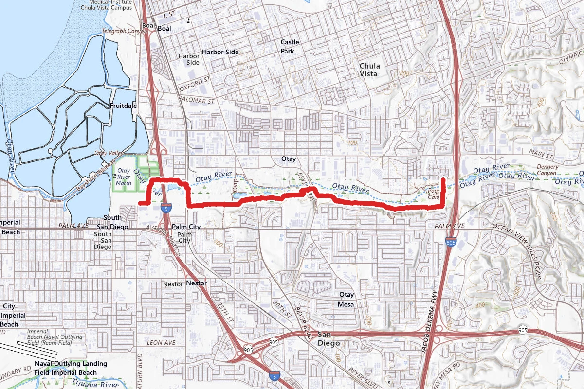 Otay River Valley Trail