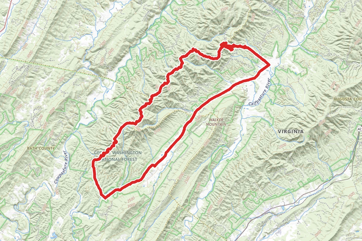 Shenandoah Mountain Loop Trail