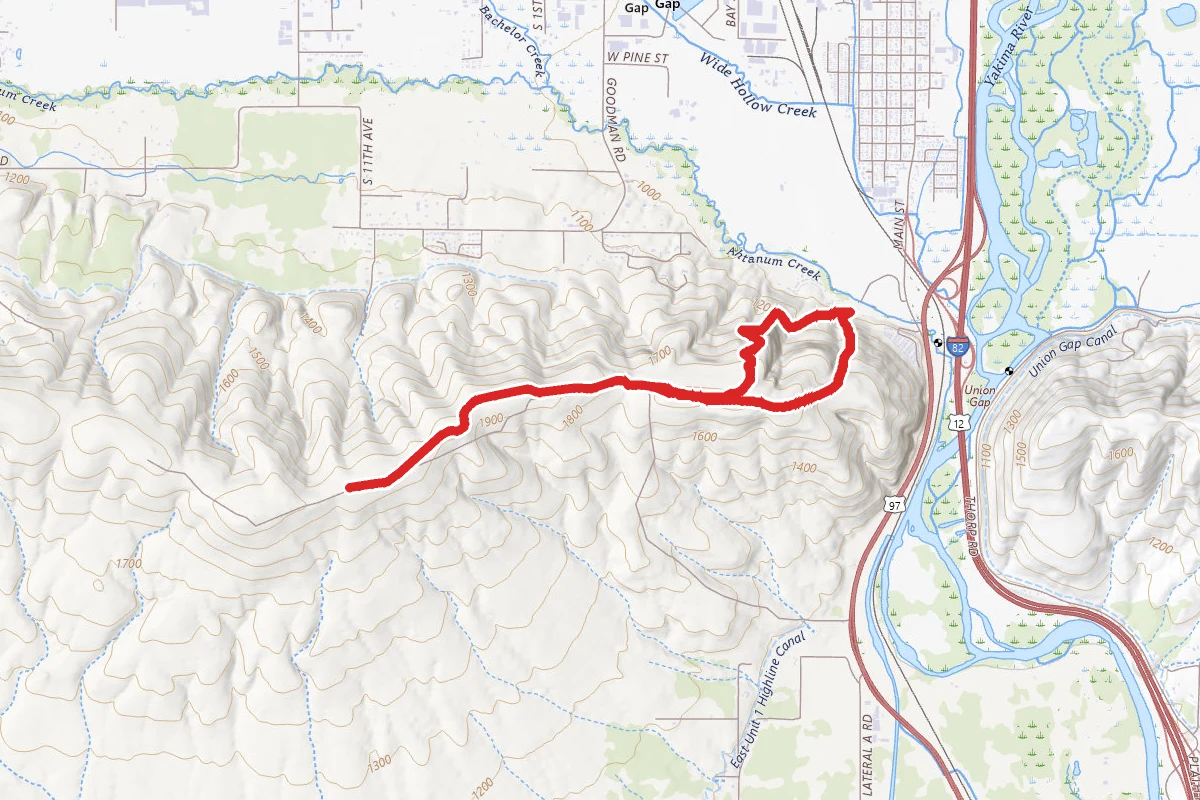 Ahtanum Ridge Extended Loop